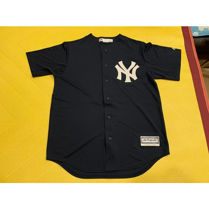 紐約洋基隊 賽揚巨投沙胖沙巴西亞 CC Sabathia 絕版Majestic棒球衣 MLB美國職棒大聯盟