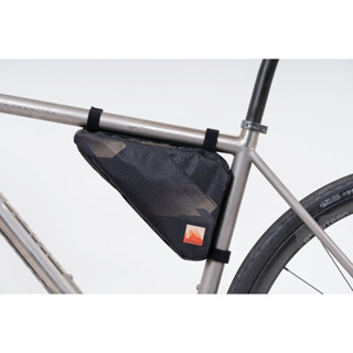 WOHO BIKE XTouring Tri-Bag 沃荷單車輕量三角車架包 黑迷彩鑽石紋 公路車越野車旅行北高雙塔環島