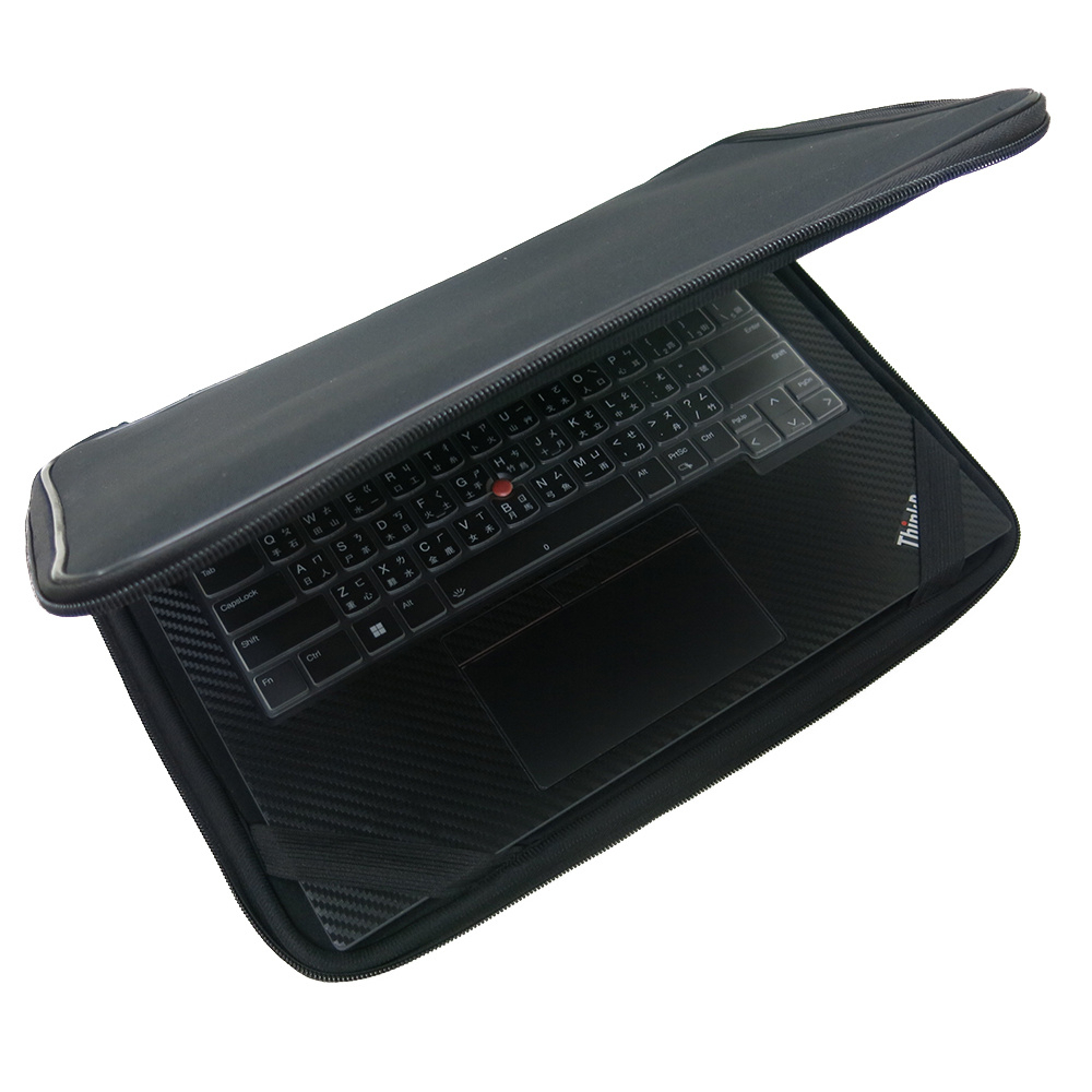 【Ezstick】Lenovo ThinkPad P14S Gen3 Gen4 三合一防震包組 筆電包 組(13W-S)