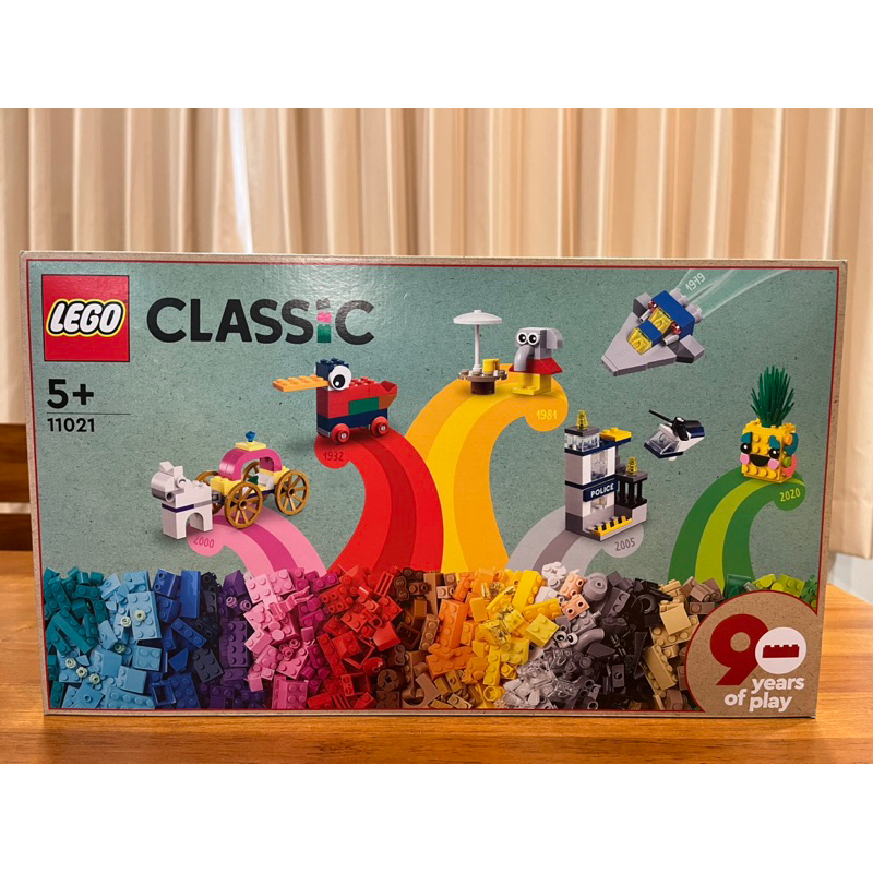 LEGO 11021 樂高-玩樂歷程90週年紀念盒組#經典系列 #Classic