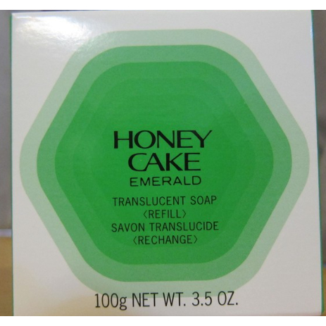 日本資生堂 HONEY CAKE 翠綠蜂蜜香皂 100g 日本製造