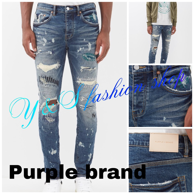 (Y&amp;S fashion )🇬🇧購買purple brand extreme worn 低腰 34號限量優惠現貨