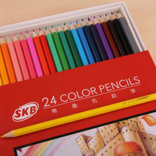 SKB色鉛筆 12色/24色 紙盒 樂趣色鉛筆 NP-70/NP-130 SKB 色鉛筆 塗鴉 繪畫