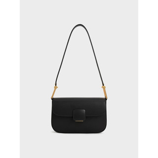 CHARLES & KEITH | Koa 方釦肩背包