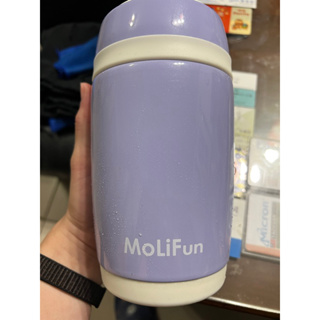 MoliFun魔力坊 不鏽鋼真空保鮮保溫燜燒食物罐550ml