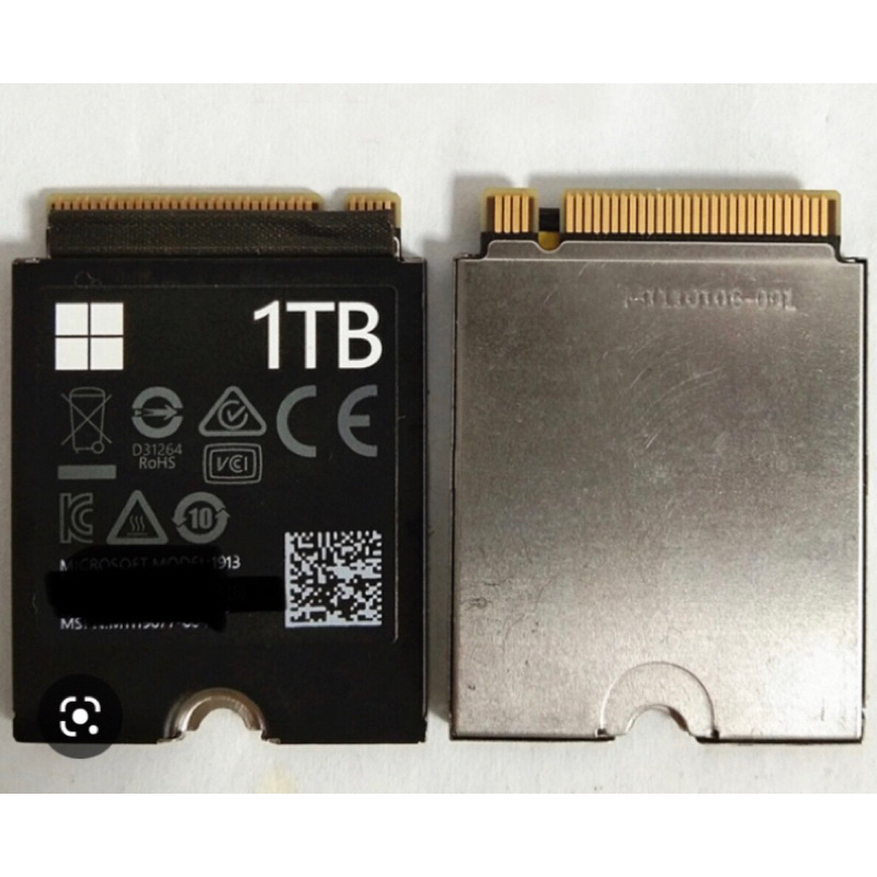 M.2 SSD 512G 1TB NVME Pcie 2230 微軟 surface pro 進全新