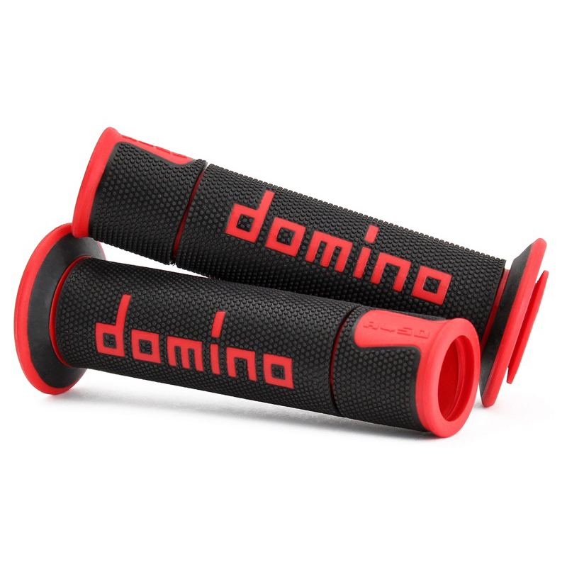 正版義大利Domino A450競賽型握把套(黑紅)