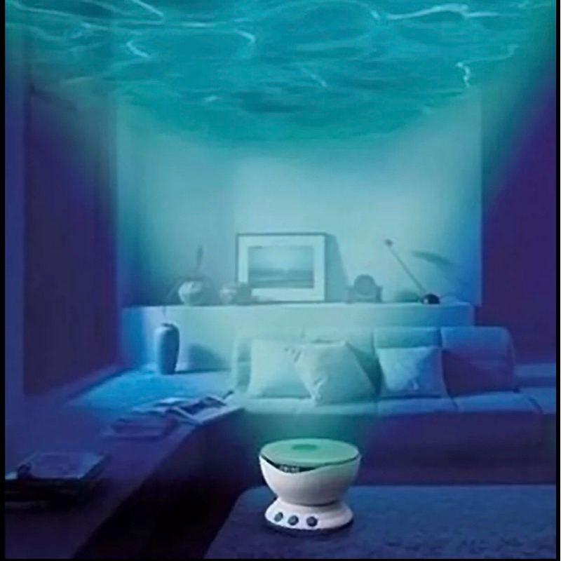 海洋燈投影燈led海浪療癒系 居家系卧室星空燈