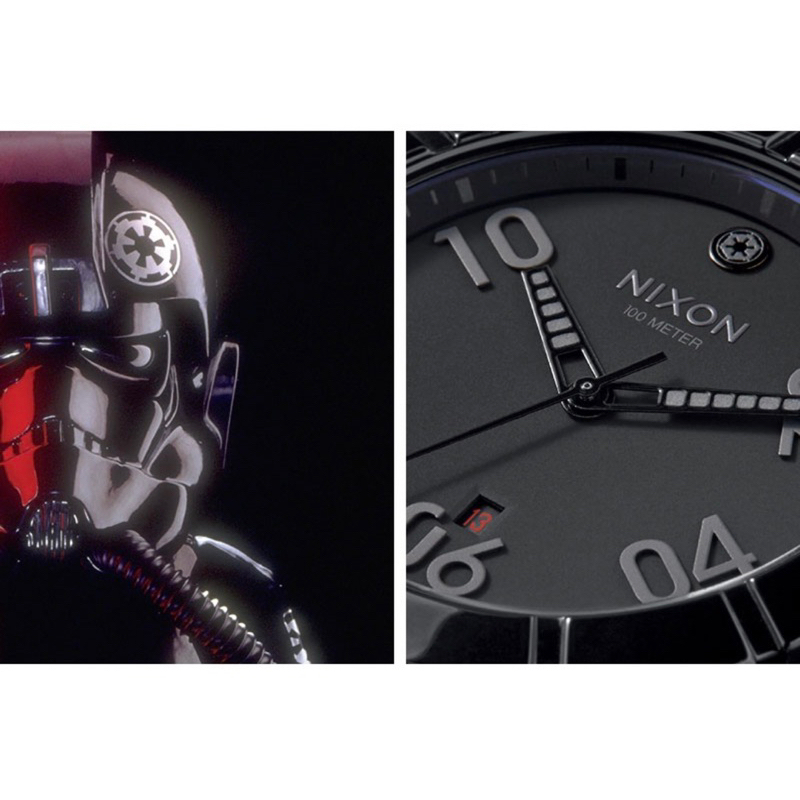 【NIXON】RANGER SW 星戰 黑武士 聯名款 黑 手錶2手