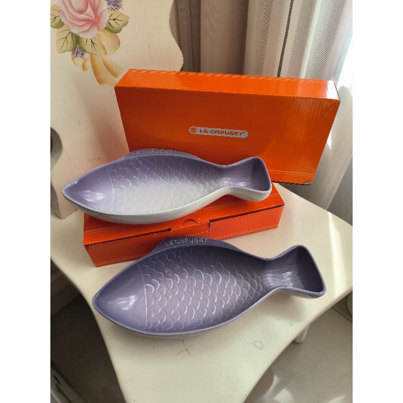 le creuset 魚盤26公分二手_兩個一起賣