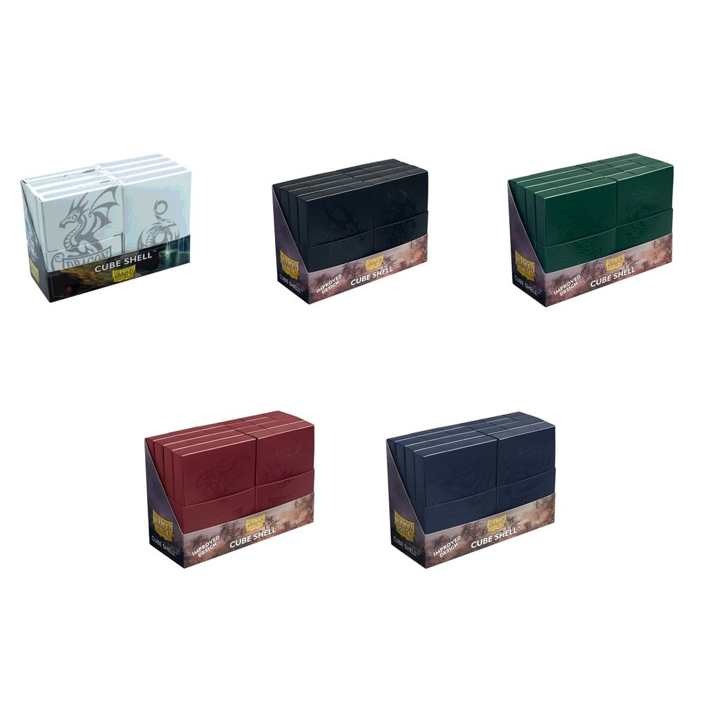 松梅桌遊舖 龍盾 Dragon Shield Cube Shell 寄件用 攜帶式卡盒 卡盒 塑膠盒 收納盒 骰子盒