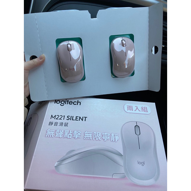 [全新］Logitech M221 SILENT無線滑鼠COSTCO購入