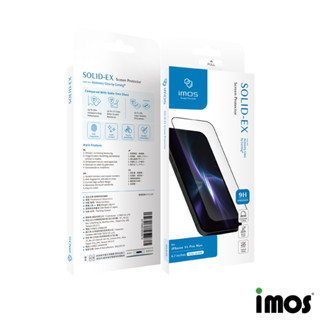 IMOS iPhone14 Pro Max 6.7吋 9H 康寧滿版黑邊玻璃螢幕保護貼 (AGbc) 螢幕貼 玻璃貼