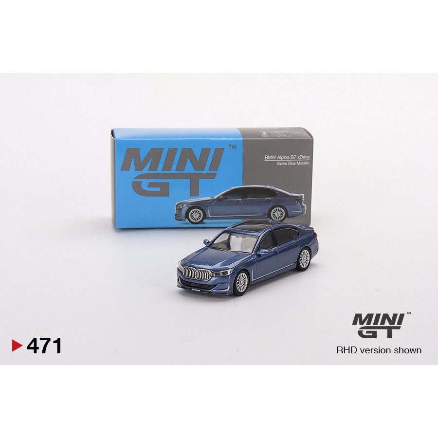 (林口現貨) MINI GT 1/64 BMW Alpina B7 xDrive 大七 #471
