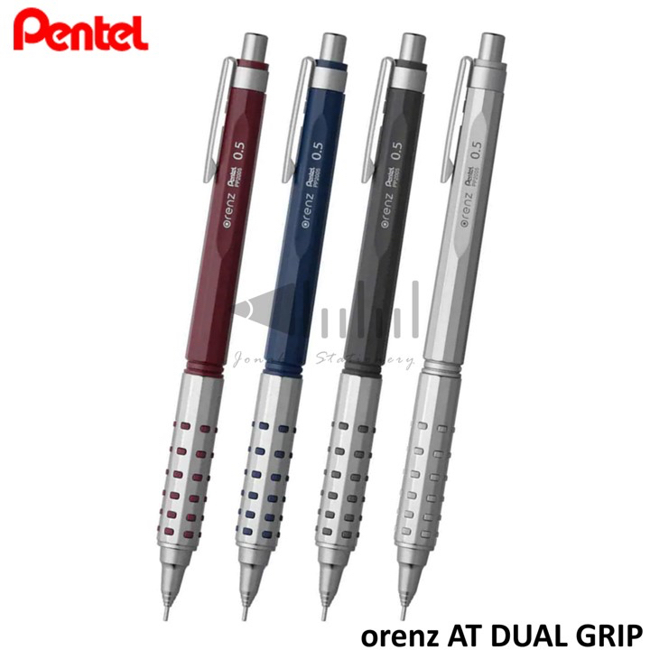 【台日文具】日本 Pentel 飛龍 orenz AT DUAL GRIP 自動出芯/雙材質複合式握位 0.5m自動鉛筆