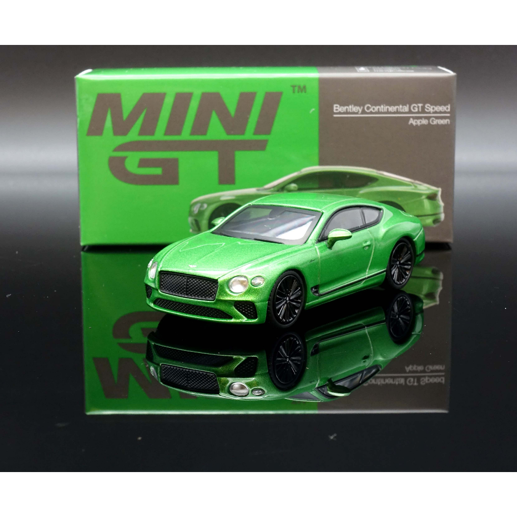【MASH】現貨特價 Mini GT 1/64 Bentley GT Speed 2022 Green #473