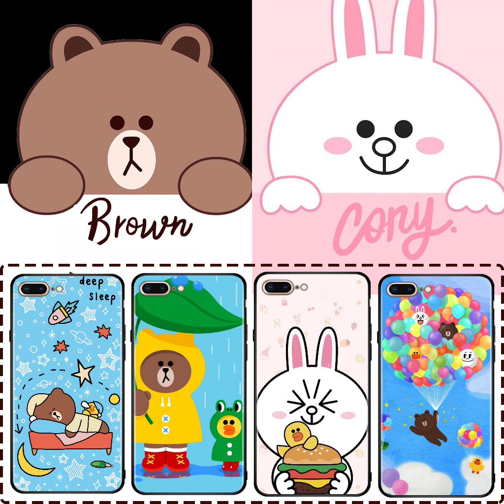 布朗熊 熊大 兔兔 卡通 情侶 手機殼 適用三星 S22 S21 S20 note 20 A53 A33 M33 A71