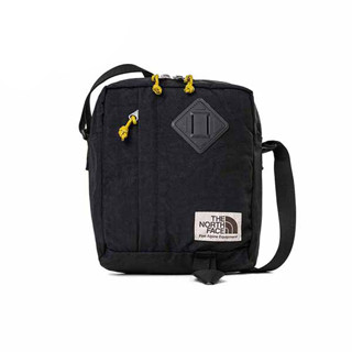 美國[The North Face] BERKELEY CROSSBODY-TNF復古斜垮包 (黑/卡其)《長毛象》