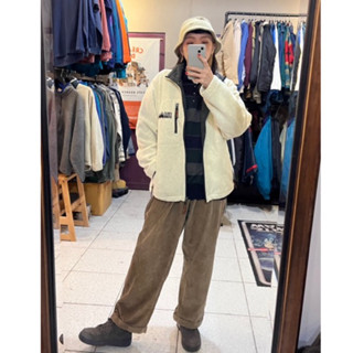 First Down 米色Fleece搖粒絨外套 古著 二手選物 Vintage
