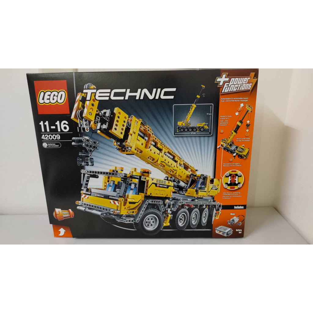 全新未拆 絕版品 樂高 LEGO 42009 流動起重機 TECHNIC系列 重型大吊車   現貨可面交