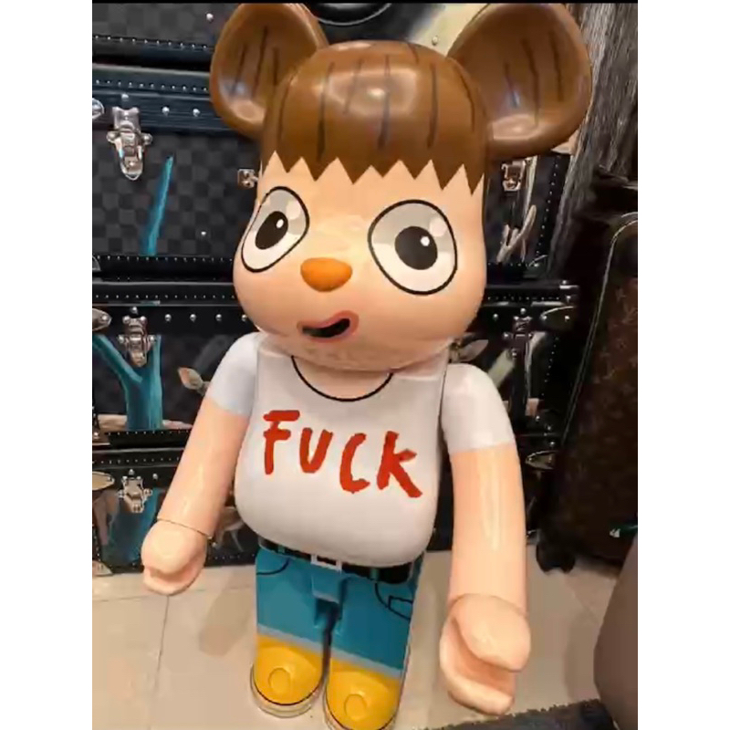 Be@rbrick Javier Calleja 暴力熊 西班牙 fuck大眼藝術家 庫柏力克熊 1000%