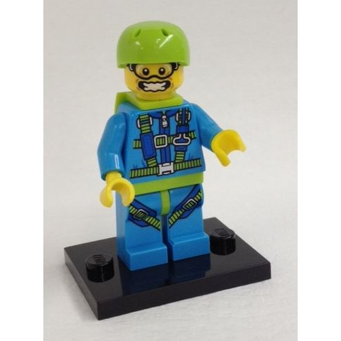 LEGO 樂高 人偶包 71001 6號 跳傘員 skydiver 8805 5號 女原始人  8683 2號 啦啦隊長