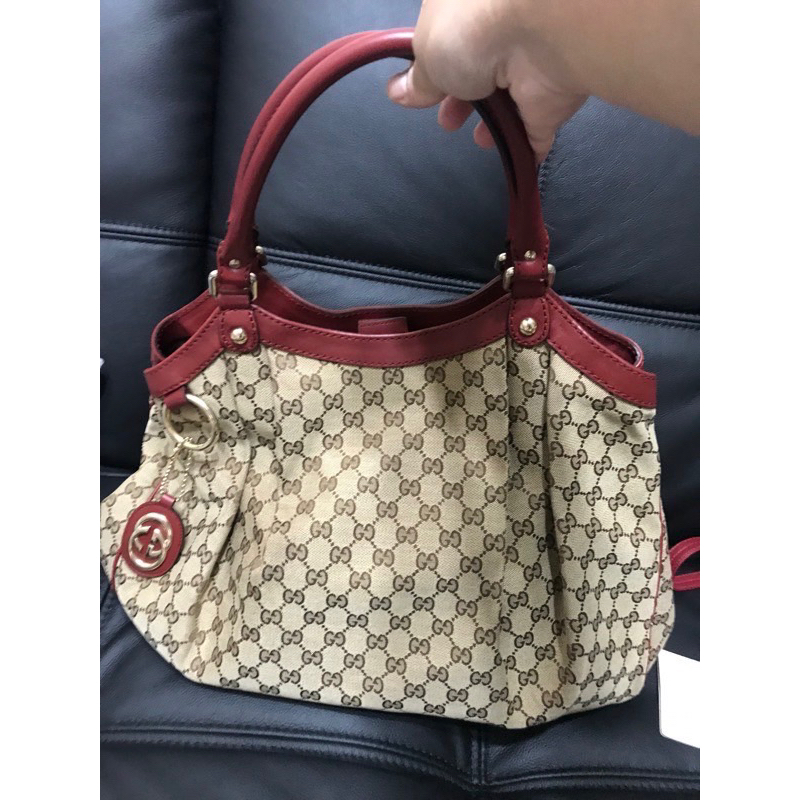 Gucci 手提/肩背包/波士頓包，保證正品，有購買證明