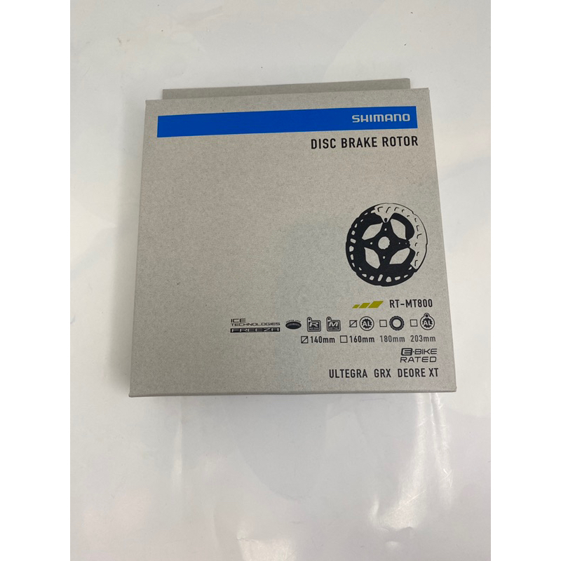 SHIMANO DEORE XT RT-MT800碟盤 CENTER LOCK 中心鎖入式 140mm 160mm