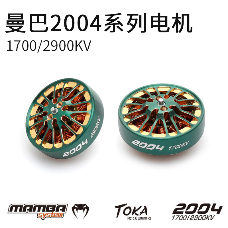 [史巴克] Diatone 大通 MAMBA曼巴 TOKA 2004 KV2900 電機 綠金版3.5~5inch