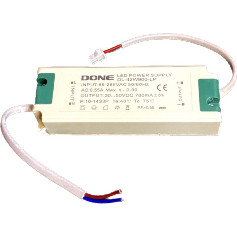 LED 24W~40W驅動器600-780ma LED DRIVER 崁燈用LED驅動LED崁燈LED軌道燈專用驅動