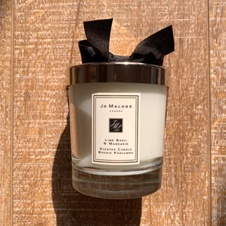 (全新)JO MALONE 蠟燭 英國梨小蒼蘭 烏木與彿手柑 絲絨玫瑰與烏木 青檸羅勒與柑橘 CANDLE