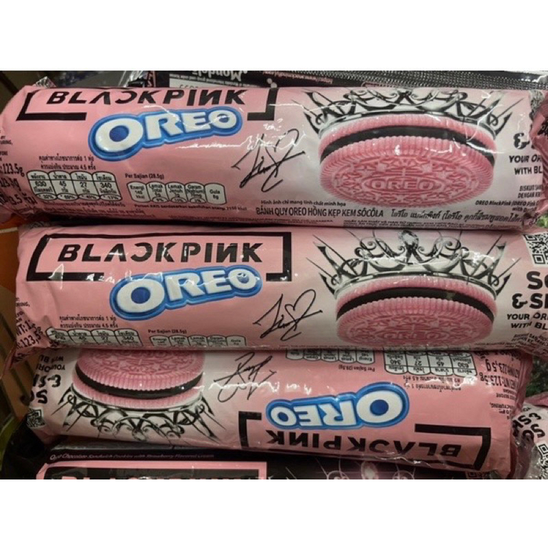 泰國連線BLACKPINK限定餅乾Oreo