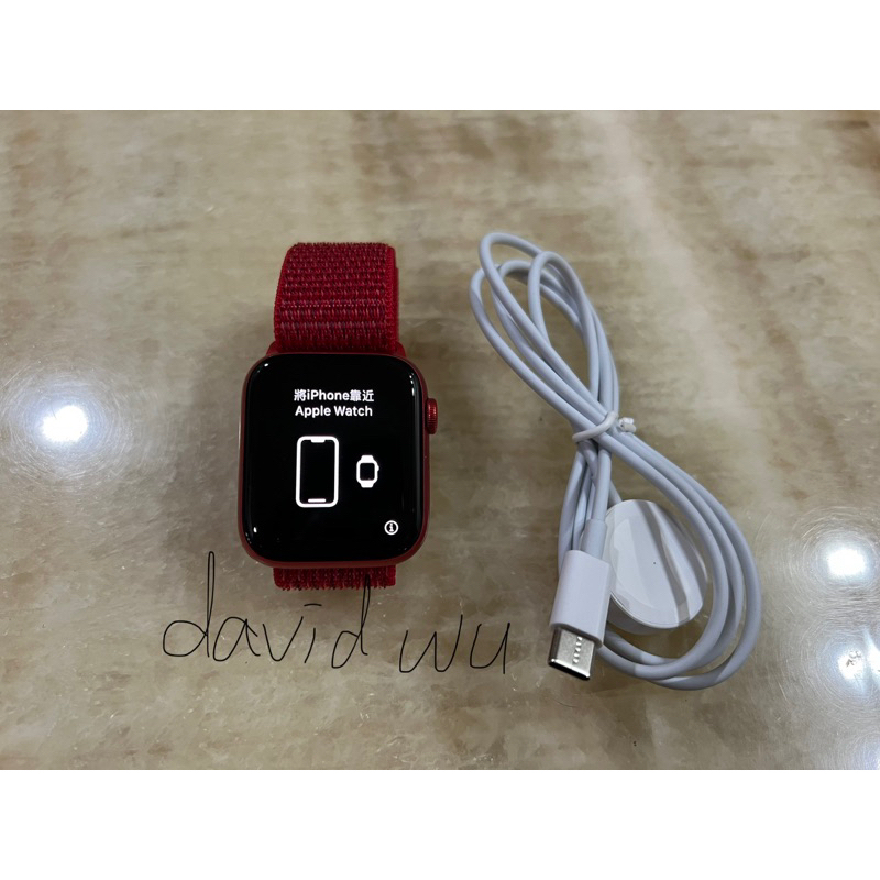 Apple Watch S6 44mm 紅