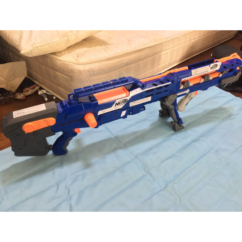 nerf菁英 藍龍蝦 longshot