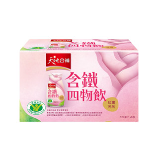 天地合補含鐵玫瑰四物[箱購] 120ml x6 x 6盒/箱【家樂福】