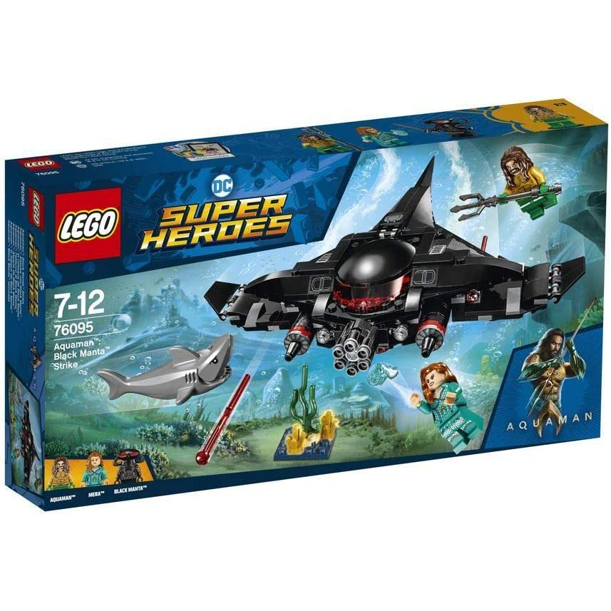 LEGO 樂高 76095 DC 超級英雄 水行俠 黑蝠鱝進擊