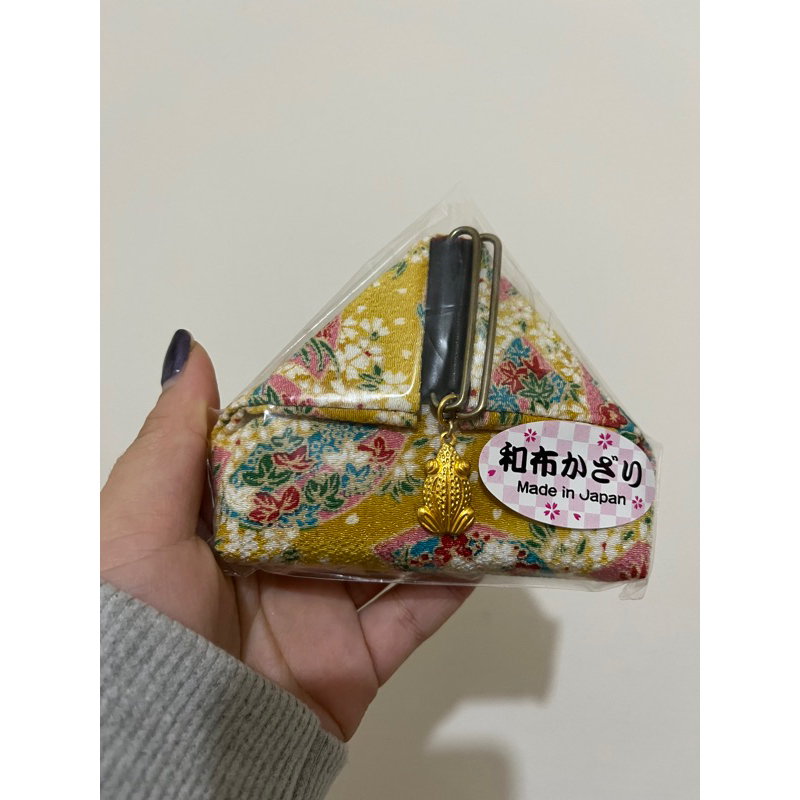 日本 布製 零錢包 日本製 招財  守財 蟾蜍