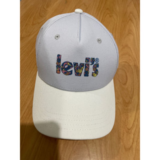 Levi’s 帽子 水藍色 運動帽 老帽 經典棒球帽 排字運動帽