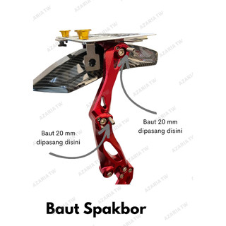 DJB inskey baut spakbor mudguard fender screws bolts