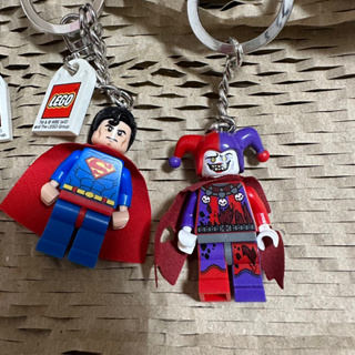 樂高LEGO超級英雄蝙蝠俠超人鑰匙圈