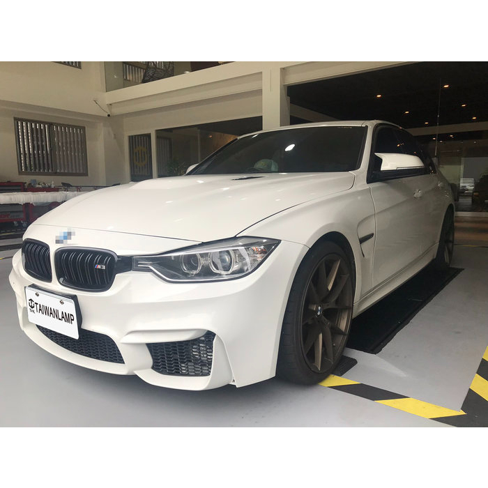 &lt;台灣之光&gt;BMW F30 改M3款 素材 前保桿 前桿 前保總成 無霧孔版本 316 318 320 325