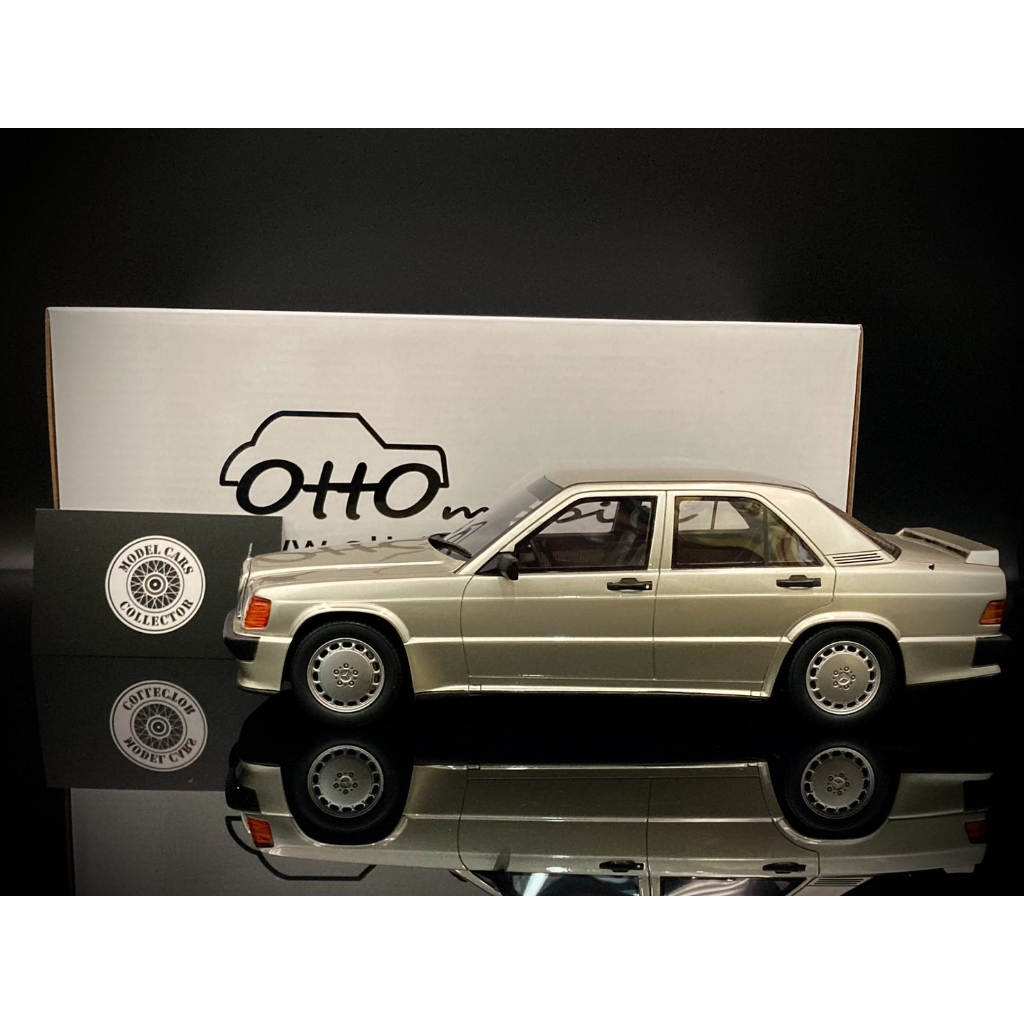 【收藏模人】OTTO Mercedes-Benz 190E W201 2.5-16 霸告 香檳金 1:18 1/18