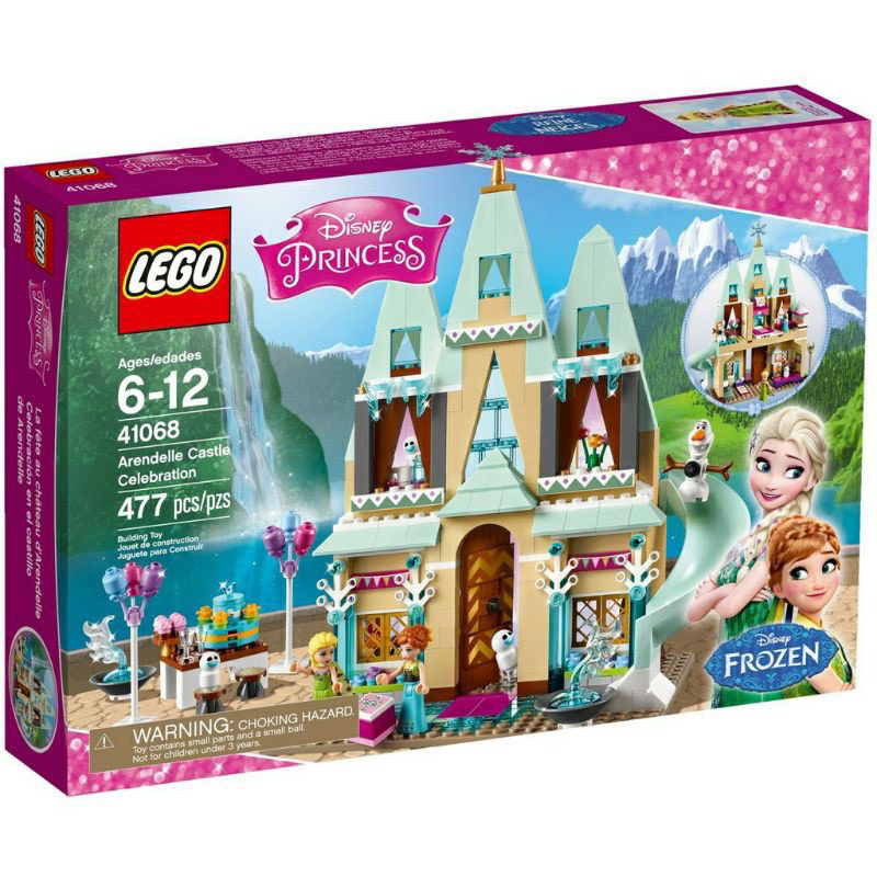 全新未開 LEGO 樂高 41068 迪士尼公主系列 Arendelle 城堡慶典 艾莎 艾瑪 冰雪奇緣城堡 聖誕禮物