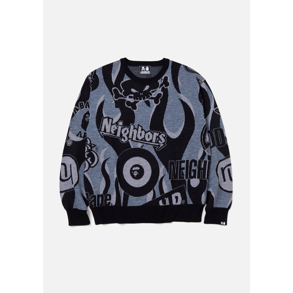 日貨代購CITY】2023SS NEIGHBORHOOD NBHD BAPE RELAXED KNIT 針織毛衣