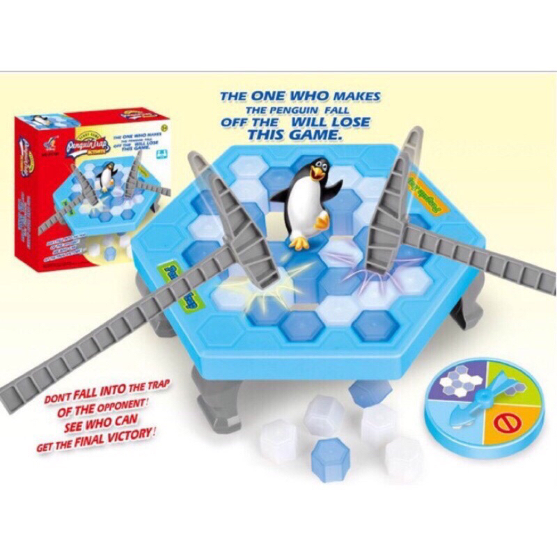 轉 企鵝破冰 企鵝冰企鵝 錘冰救企鵝 桌遊 禮物 桌上遊戲 拯救企鵝 敲冰塊 敲冰磚 玩具