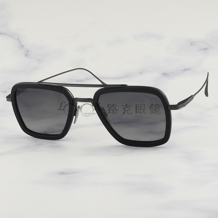 【LOOK路克眼鏡】DITA 太陽眼鏡 FLIGHT 006 鋼鐵人系列 偏光漸層鏡片 鈦 7806