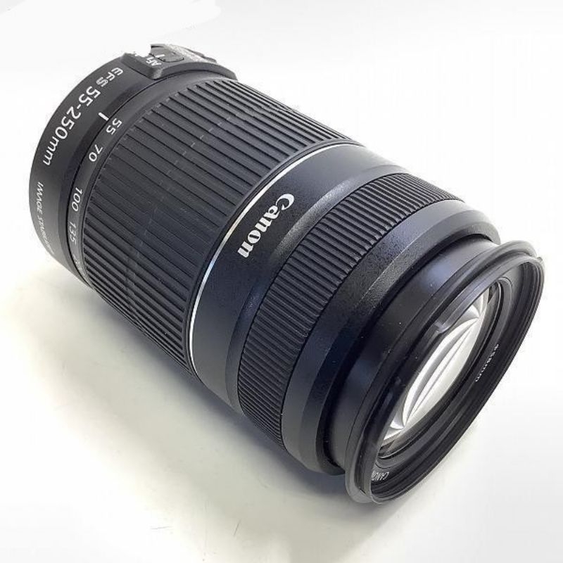 二手 Canon/佳能 EF-S 55-250mm 1:4-5.6 IS II 望遠變焦鏡頭 AF動作已確認