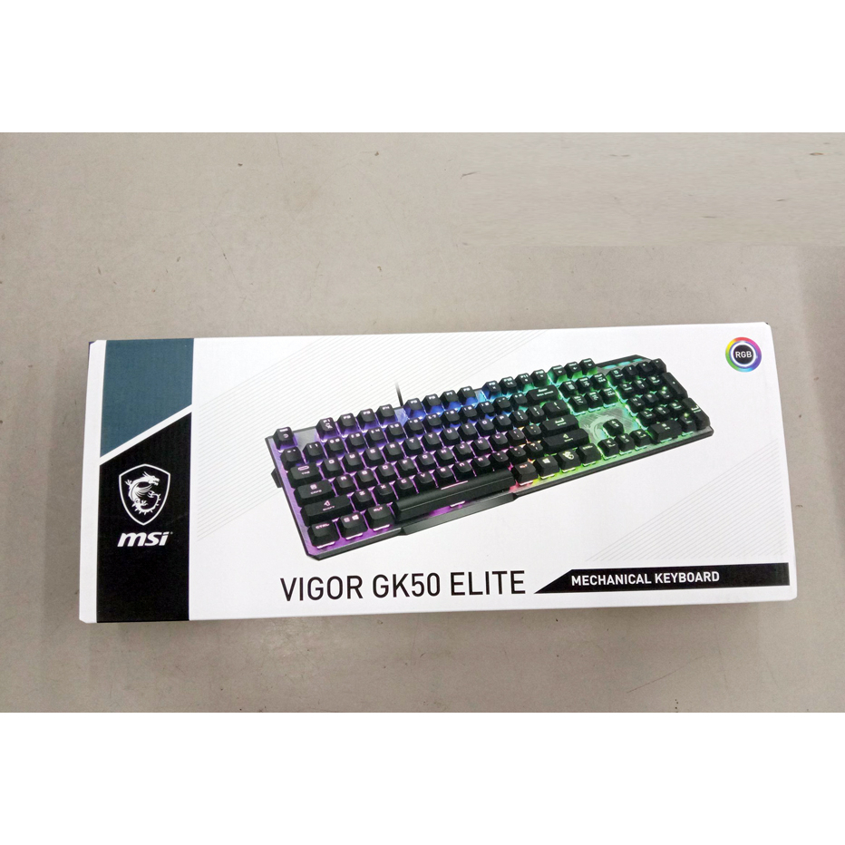 【好店】全新 MSI 微星 Vigor GK50 ELITE LL TC 電競鍵盤 電腦鍵盤 青軸 鍵盤 電競 電玩