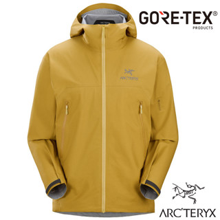 【ARCTERYX 始祖鳥】男款 防風防水透氣連帽外套 Beta Gore-Tex.風雨衣/輕薄耐磨_綠洲褐_29090