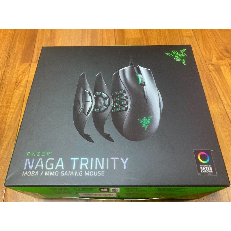 Razer Naga Trinity 滑鼠-3個可互換的側板 二手現貨